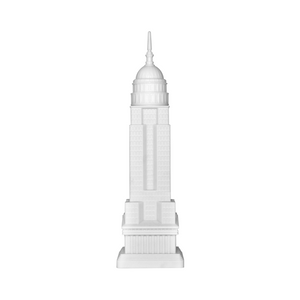   White Architectural Rechargeable LED Lamp | Oroa.com