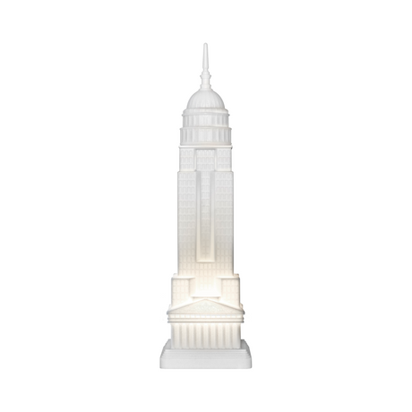   White Architectural Rechargeable LED Lamp | Oroa.com