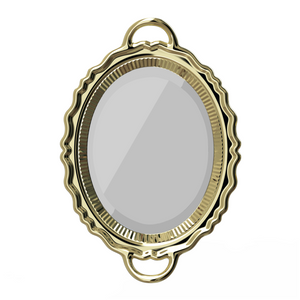   Metallic Tray Wall Mirror | Oroa.com