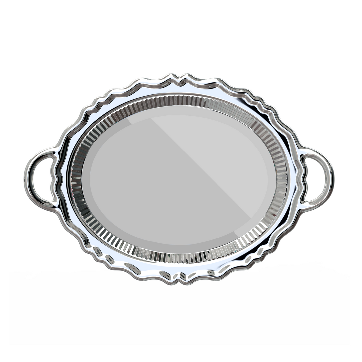   Metallic Tray Wall Mirror | Oroa.com