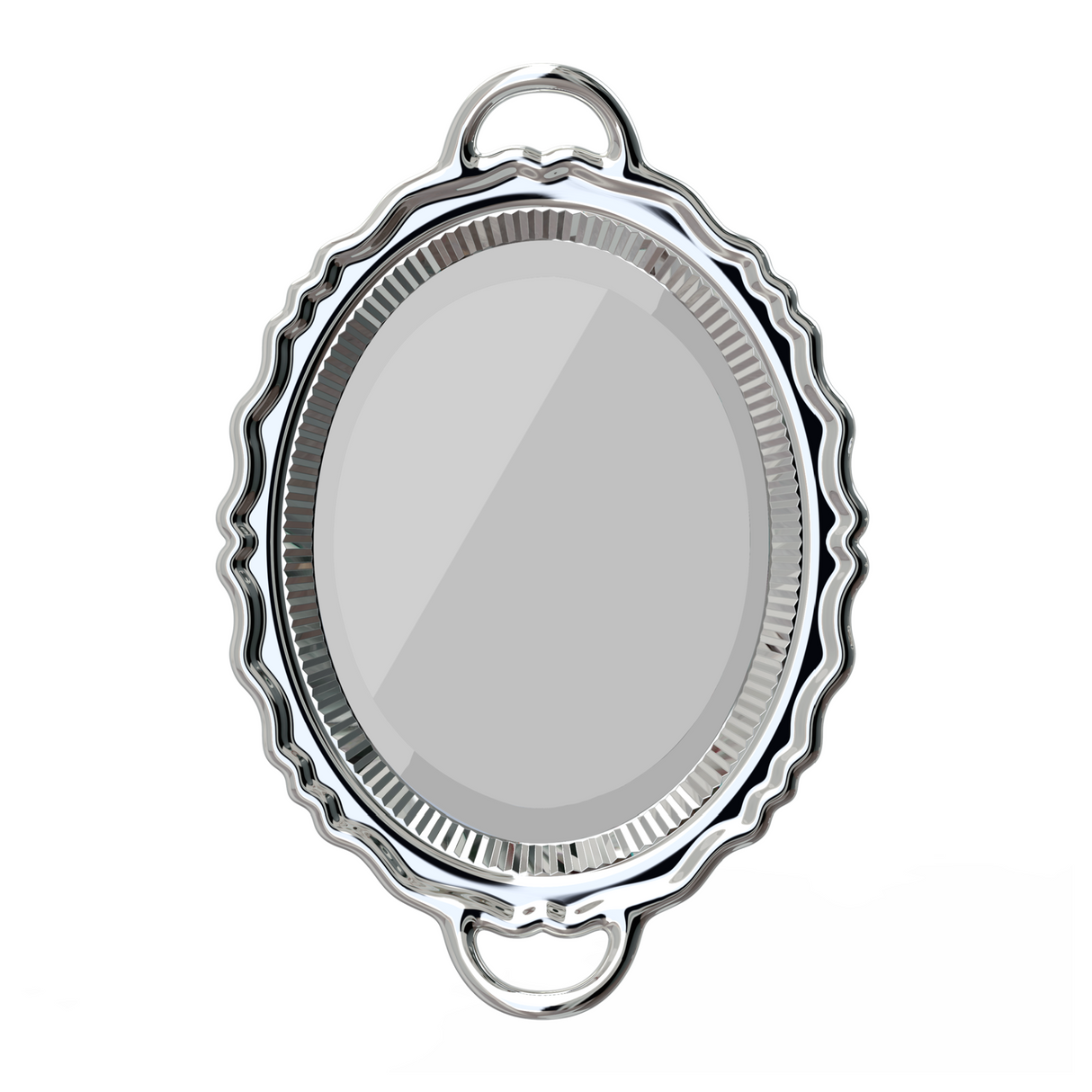   Metallic Tray Wall Mirror | Oroa.com