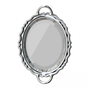   Metallic Tray Wall Mirror | Oroa.com