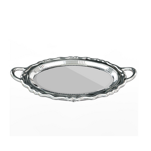   Metallic Tray Wall Mirror | Oroa.com