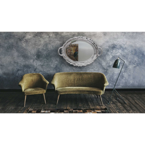   Metallic Tray Wall Mirror | Oroa.com