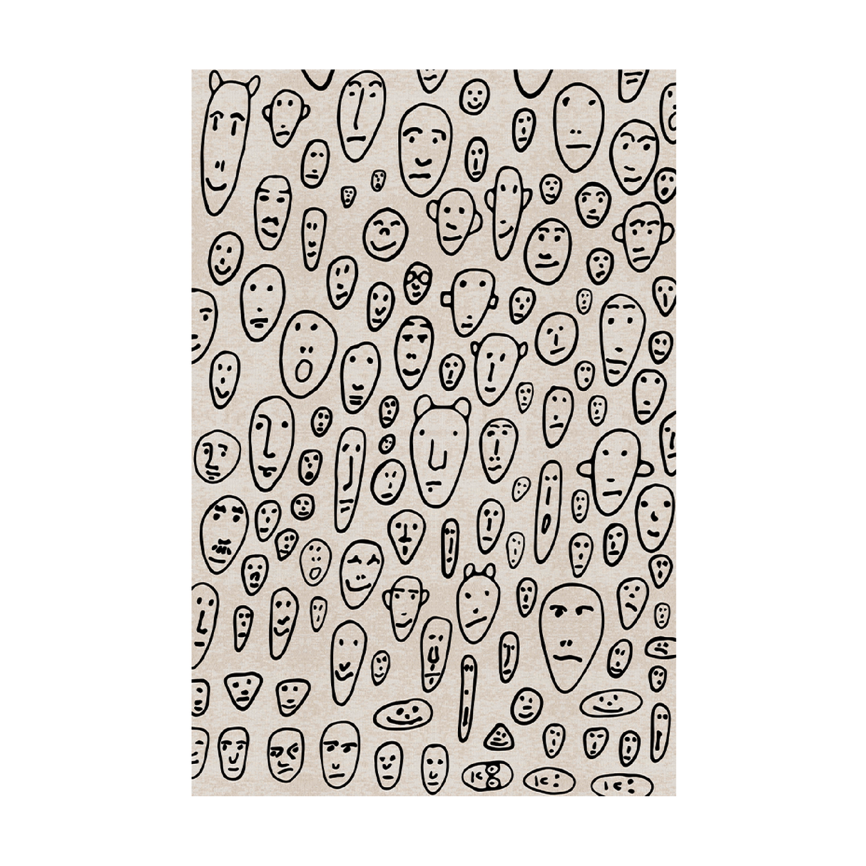   Illustrated Design Carpet | Oroa.com