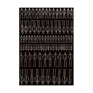   Human Line Art Carpet | Oroa.com