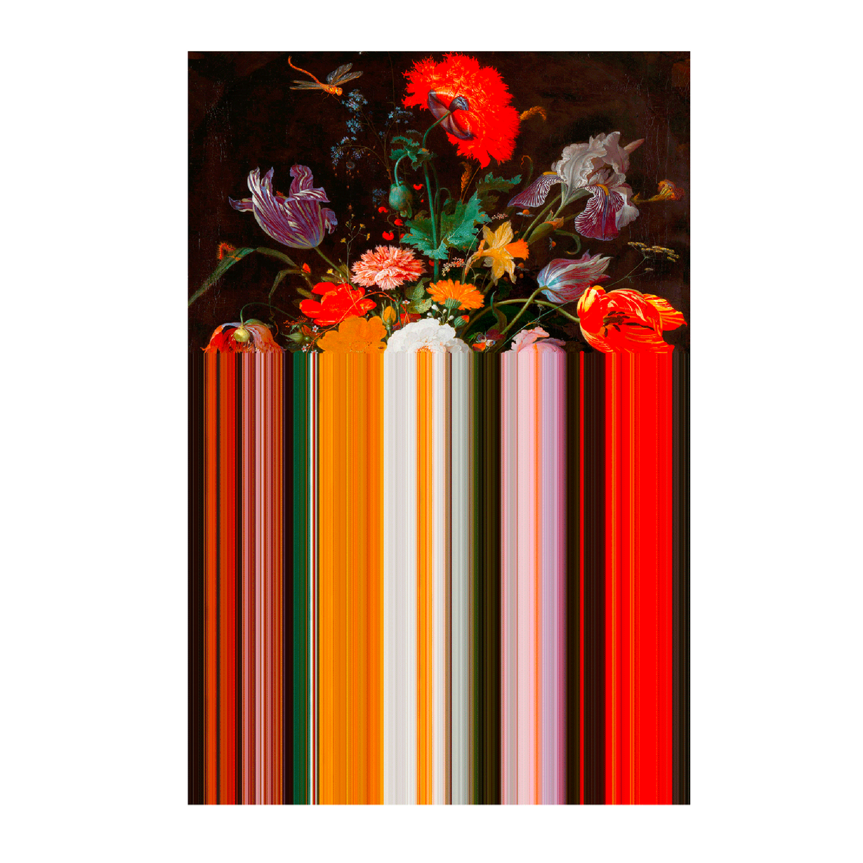   Modern Floral Print Rug 6'6" x 10' | Oroa.com