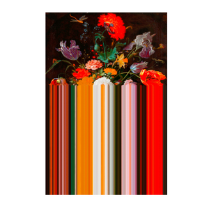   Modern Floral Print Rug 6'6" x 10' | Oroa.com