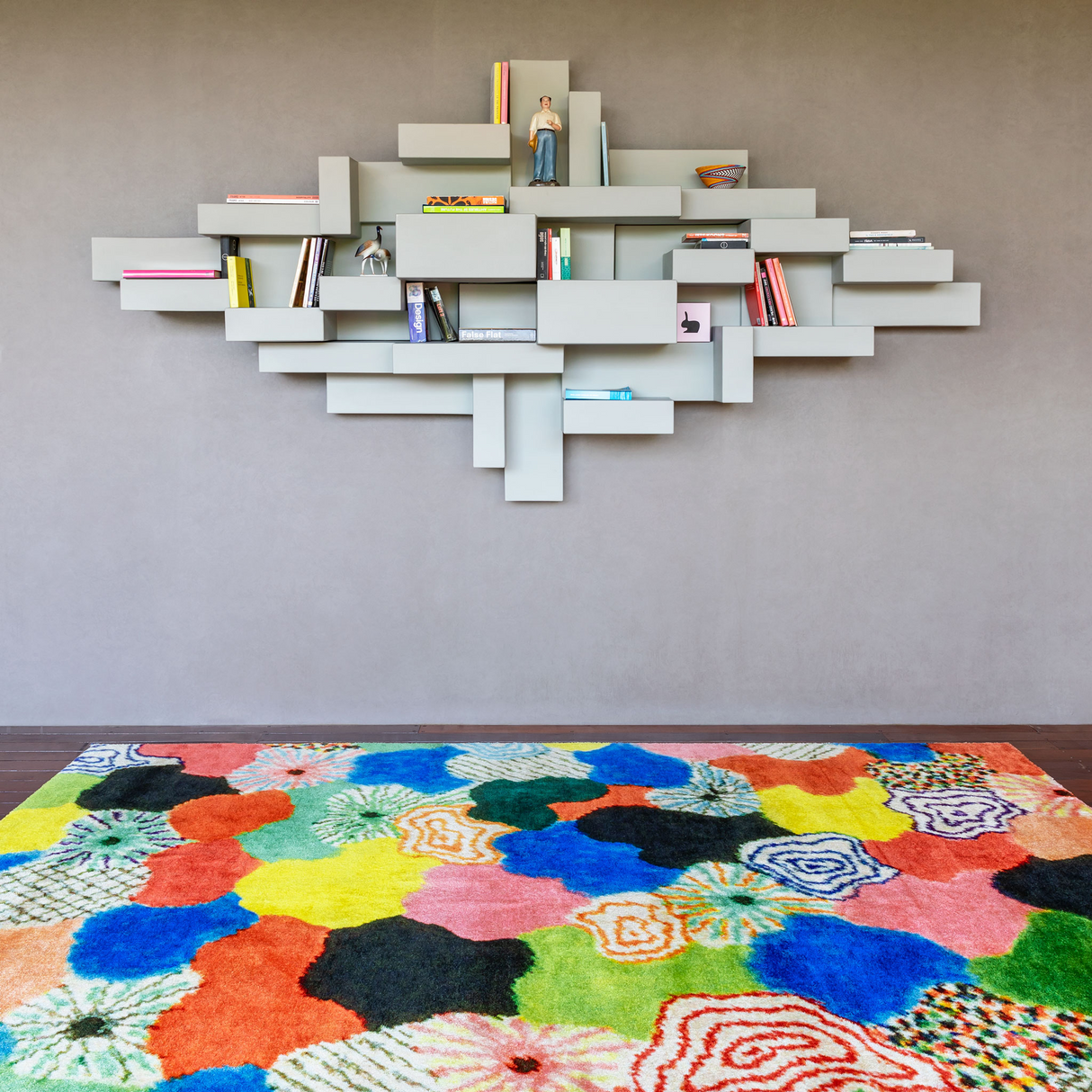   Multicolored Patchwork Rug 10' x 6'7" | Oroa.com