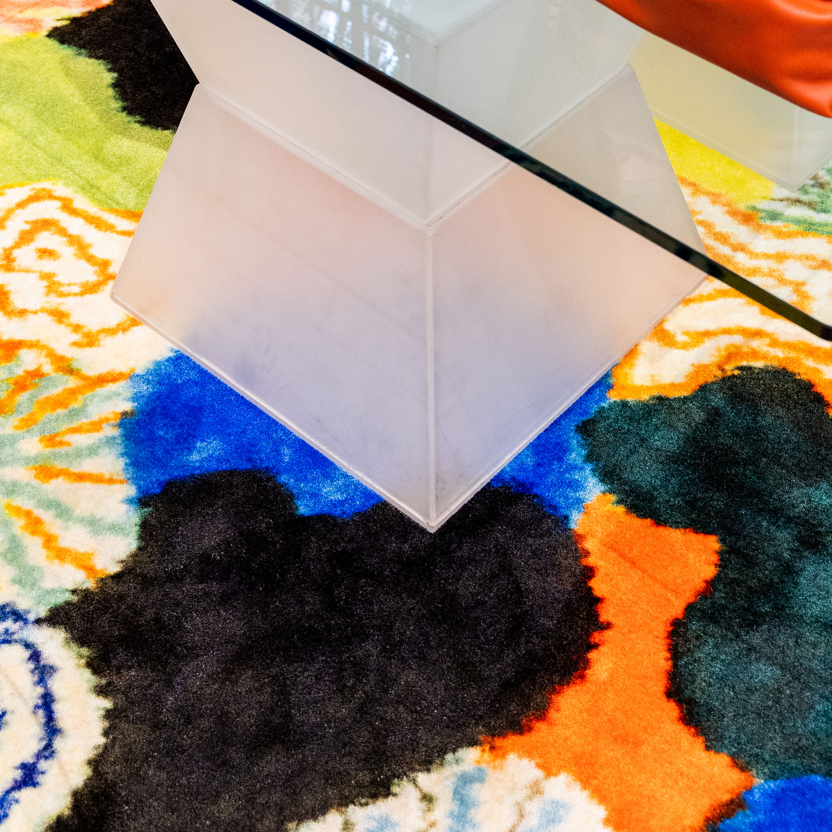   Multicolored Patchwork Rug 10' x 6'7" | Oroa.com