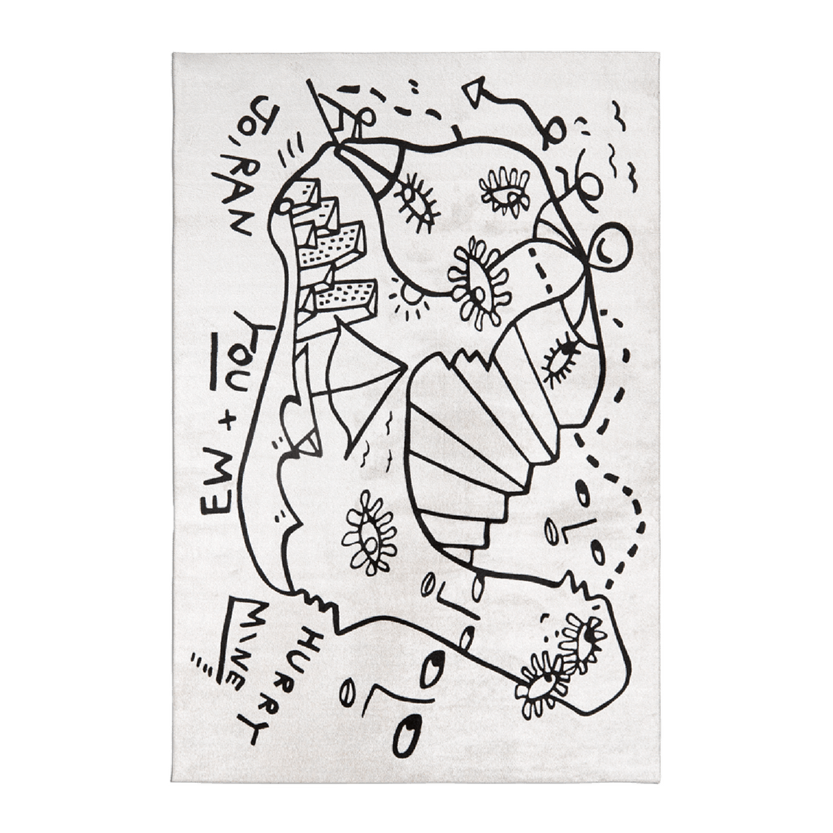   Doodle Design Rug | Oroa.com