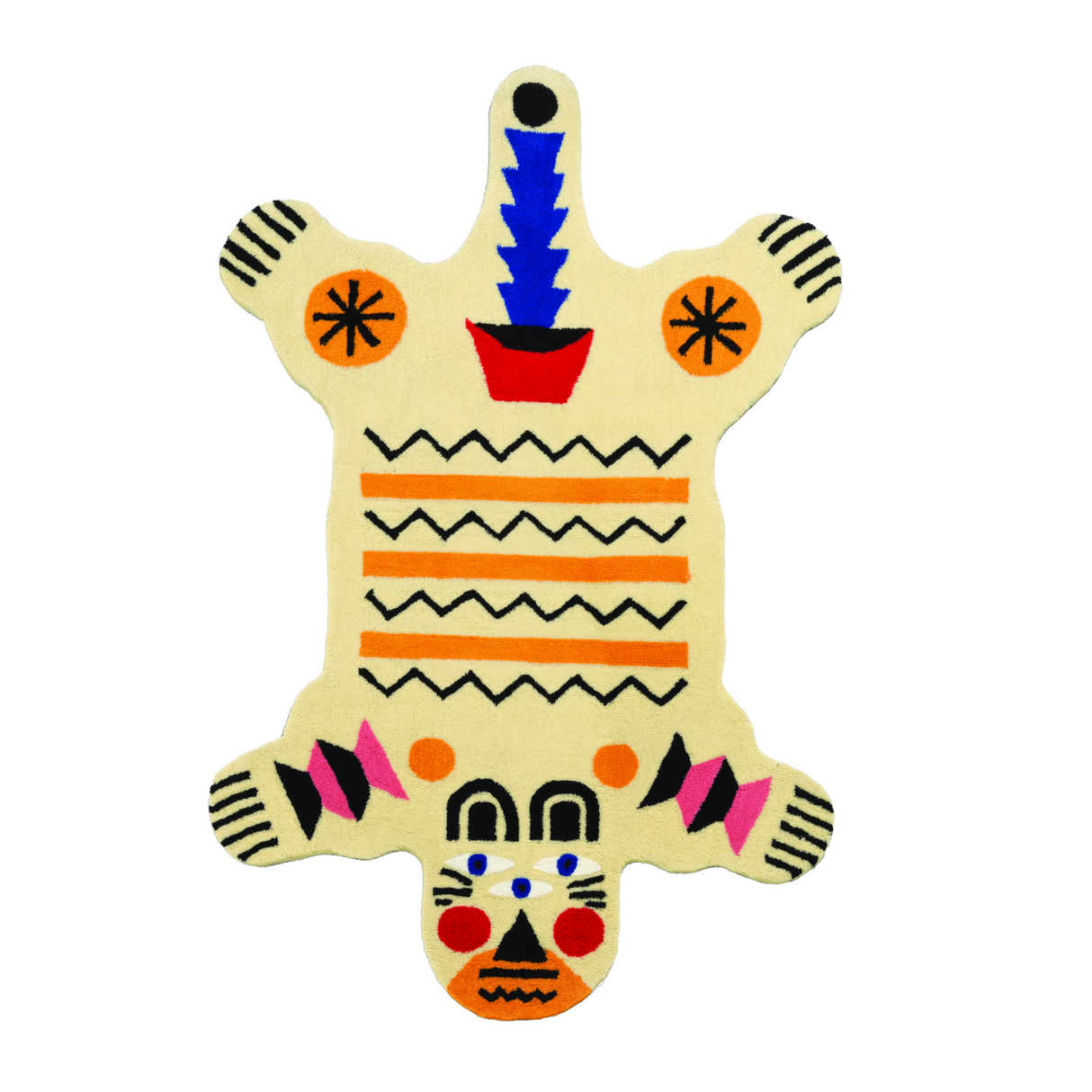  Hand-Tufted Animal Rug | Oroa.com