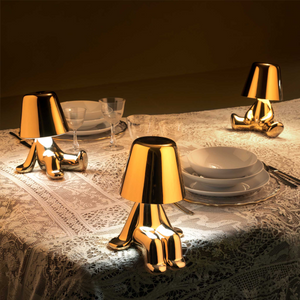   Metallic Child Figurine LED Lamp | Oroa.com
