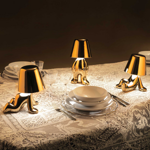   Metallic Child Figurine LED Lamp | Oroa.com