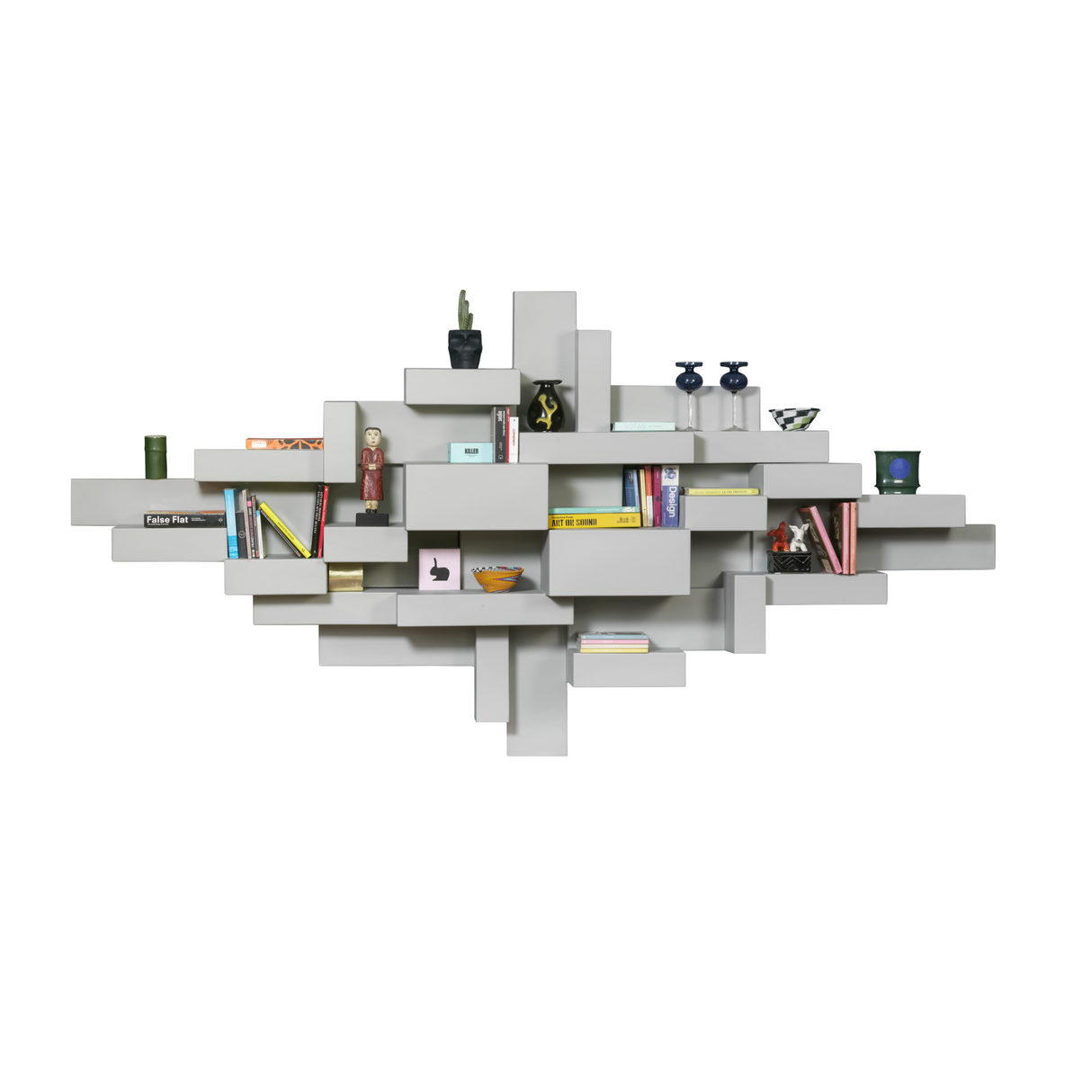   Geometric Modular Wall Shelf | Oroa.com