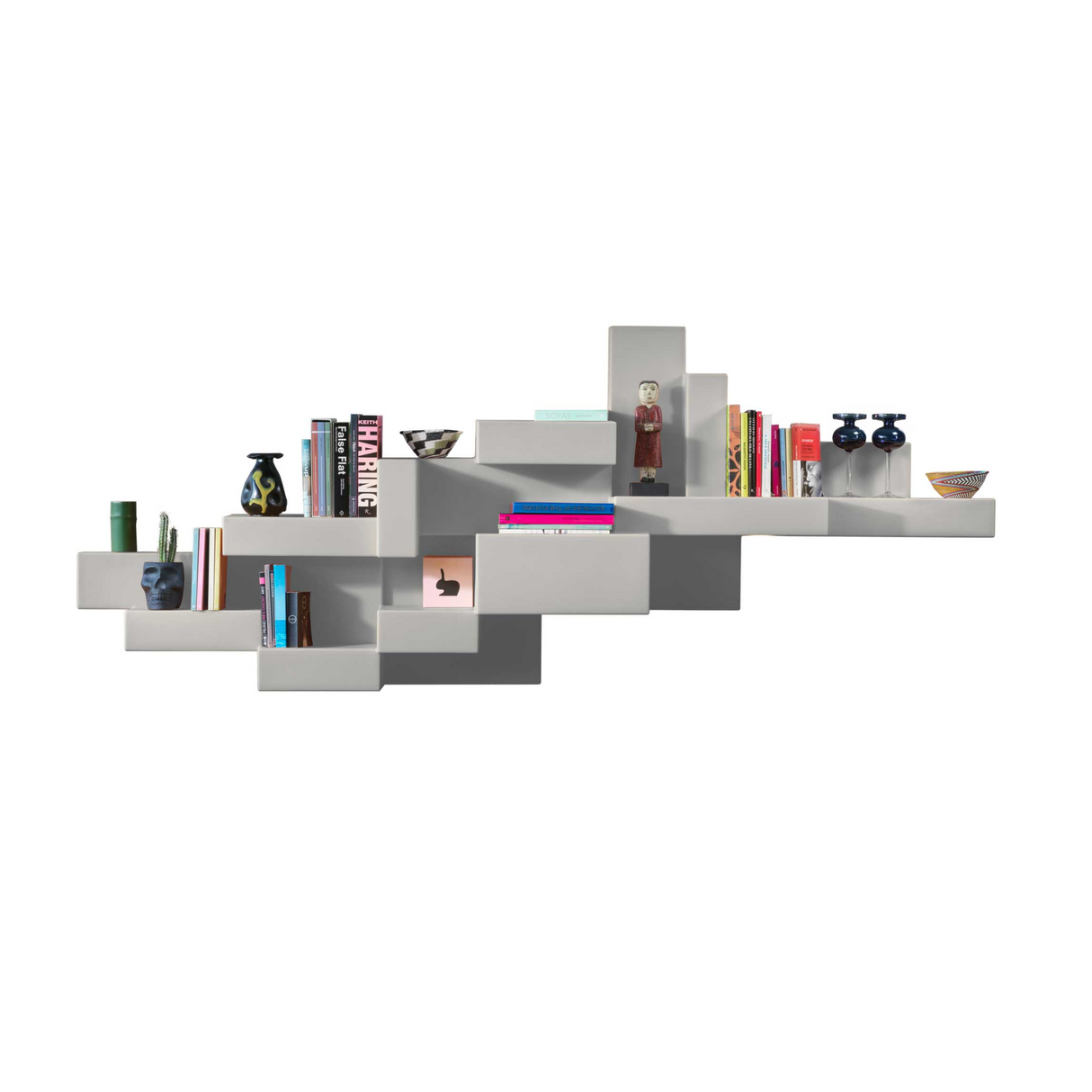   Geometric Modular Wall Shelf | Oroa.com