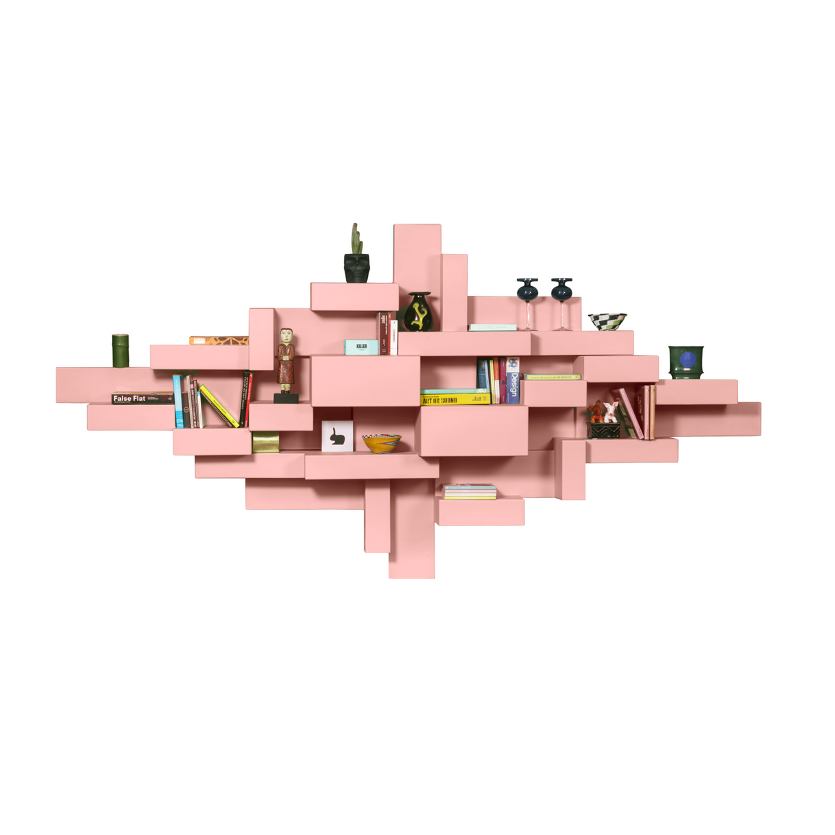   Geometric Modular Wall Shelf | Oroa.com