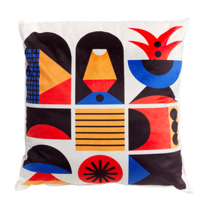   Graphic Print Cushion | Oroa.com