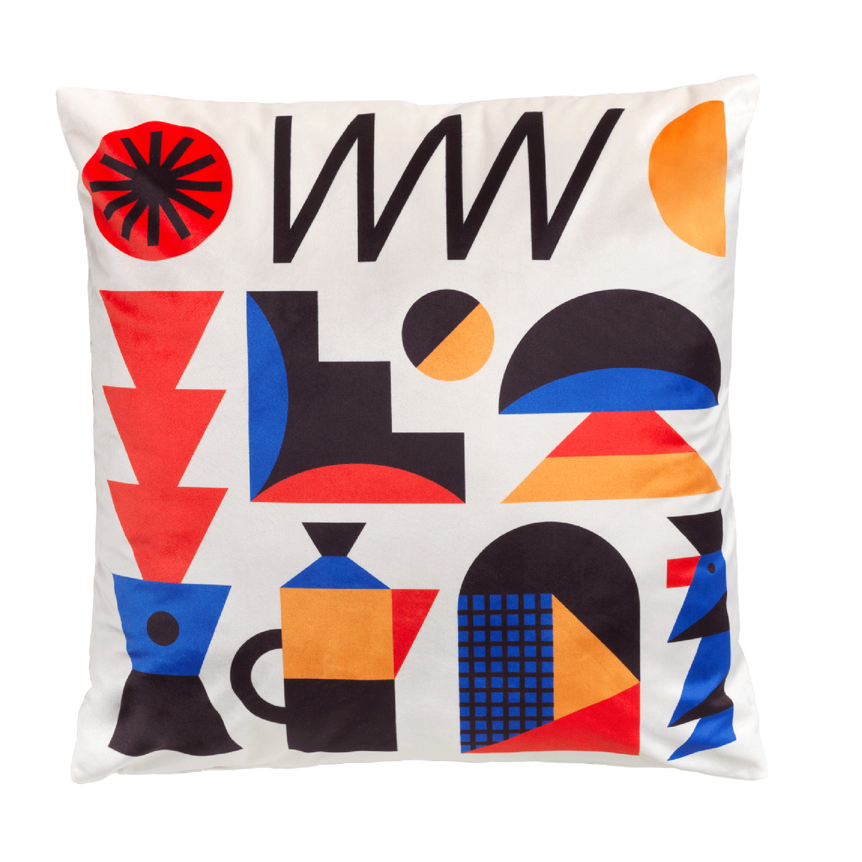   Graphic Print Cushion | Oroa.com