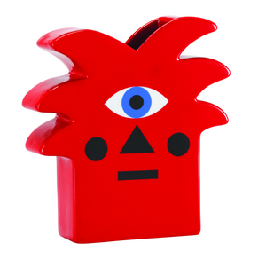   Red Plant Ceramic Vase | Oroa.com