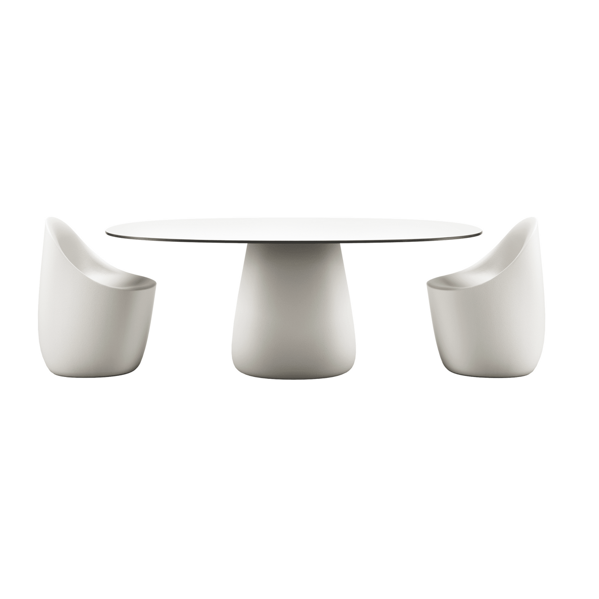   Oval Indoor/Outdoor Dining Table | Oroa.com