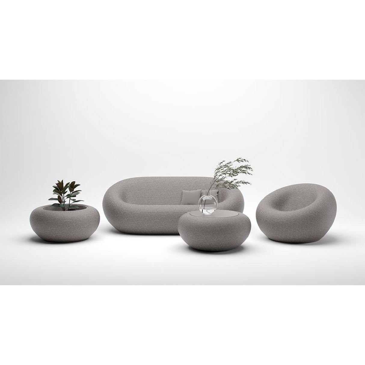   Round Outdoor Lounge Chair | Oroa.com