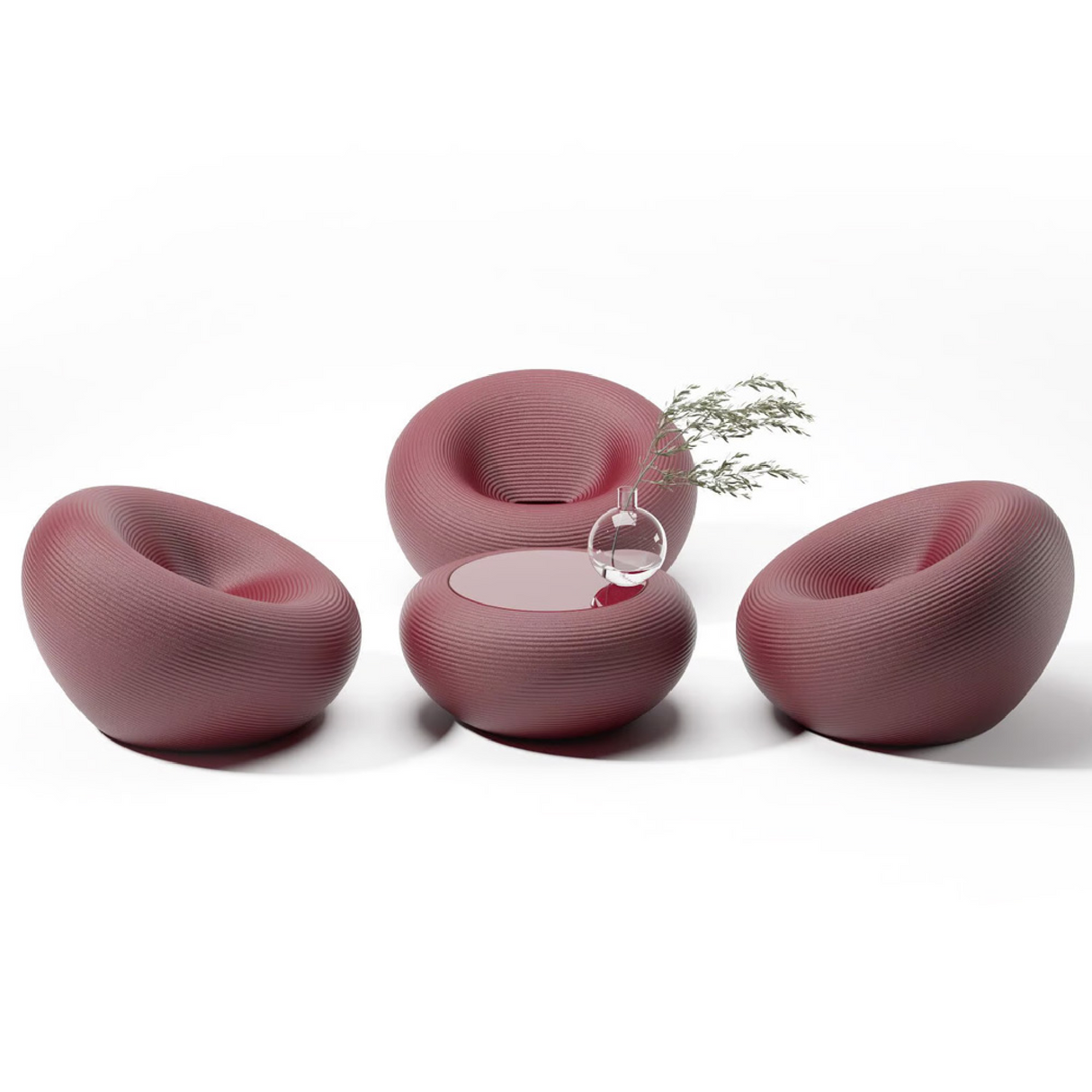   Round Outdoor Lounge Chair | Oroa.com