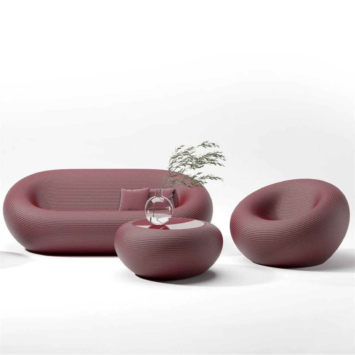   Round Outdoor Lounge Chair | Oroa.com