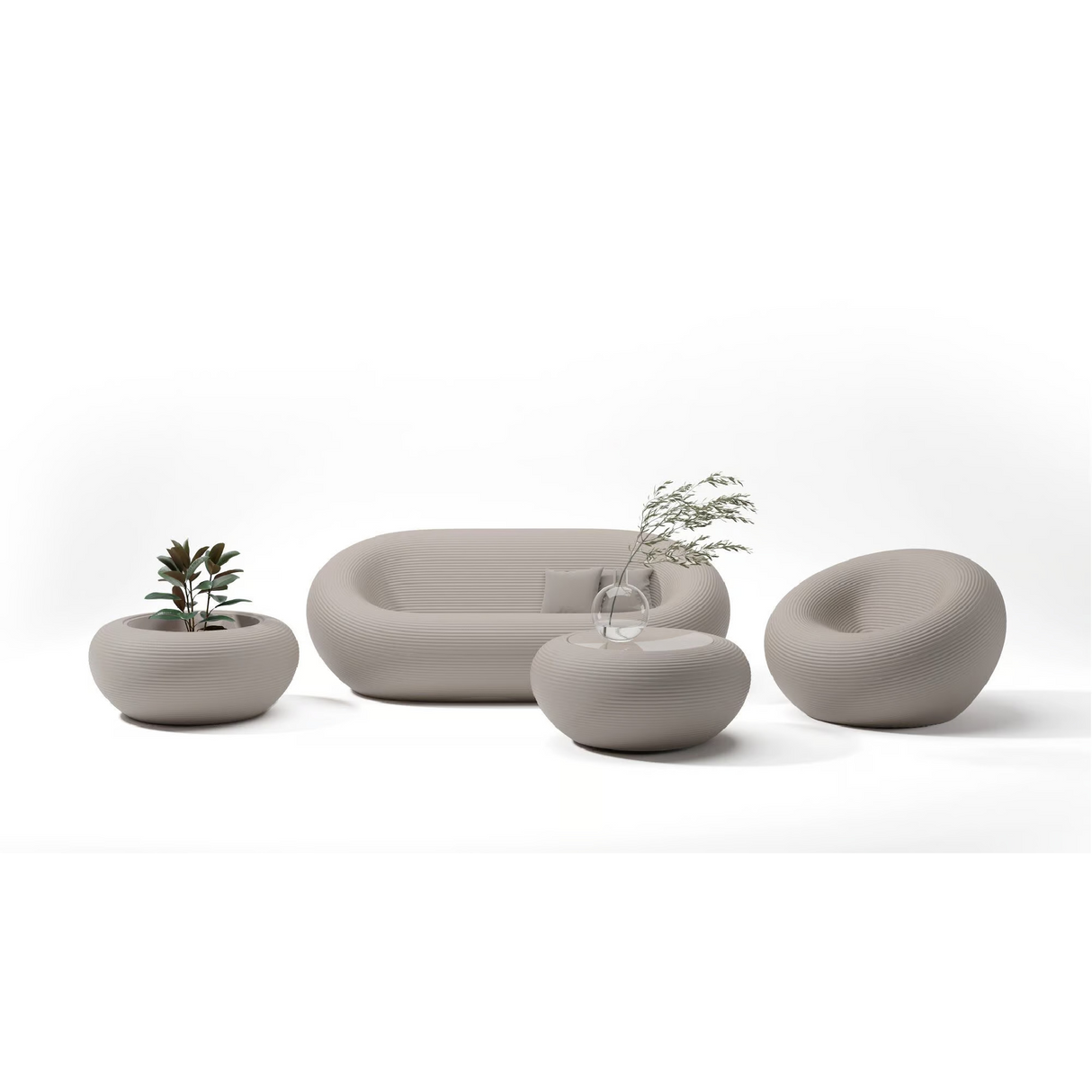   Round Minimalist Planter | Oroa.com