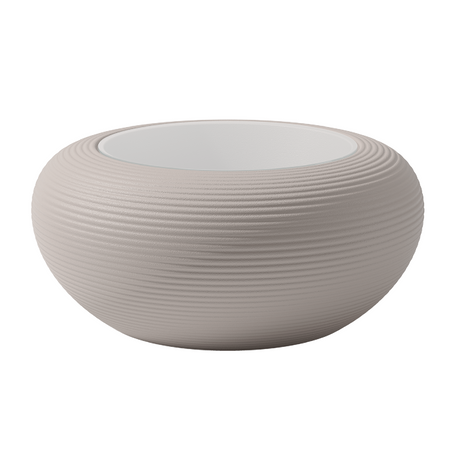   Glass Top Low Round Table | Oroa.com