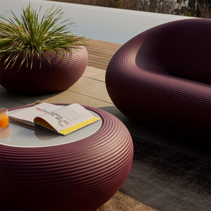   Glass Top Round Table | Oroa.com