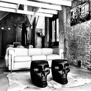   Skull-Shaped Stool Side Table | Oroa.com