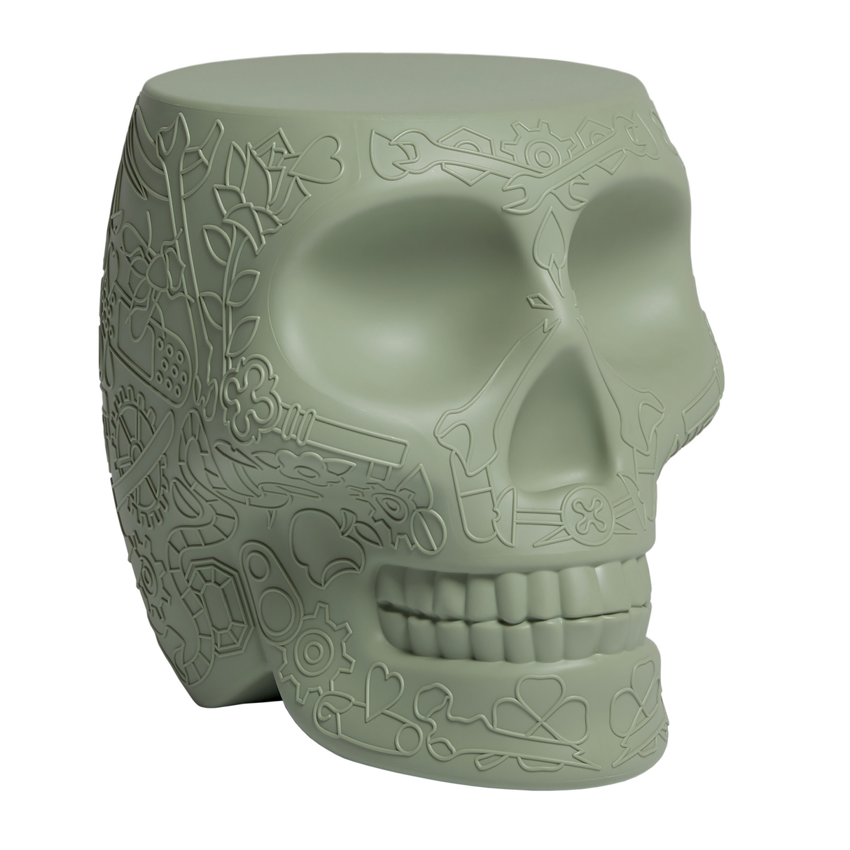   Skull-Shaped Stool Side Table | Oroa.com