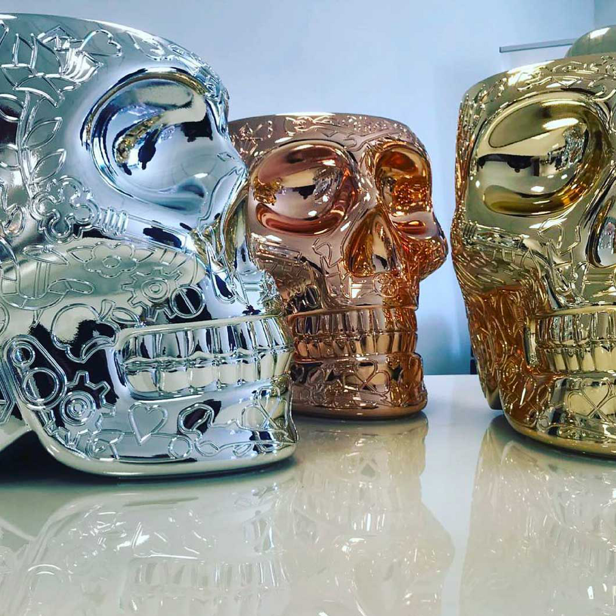   Skull-Shaped Stool Side Table | Oroa.com