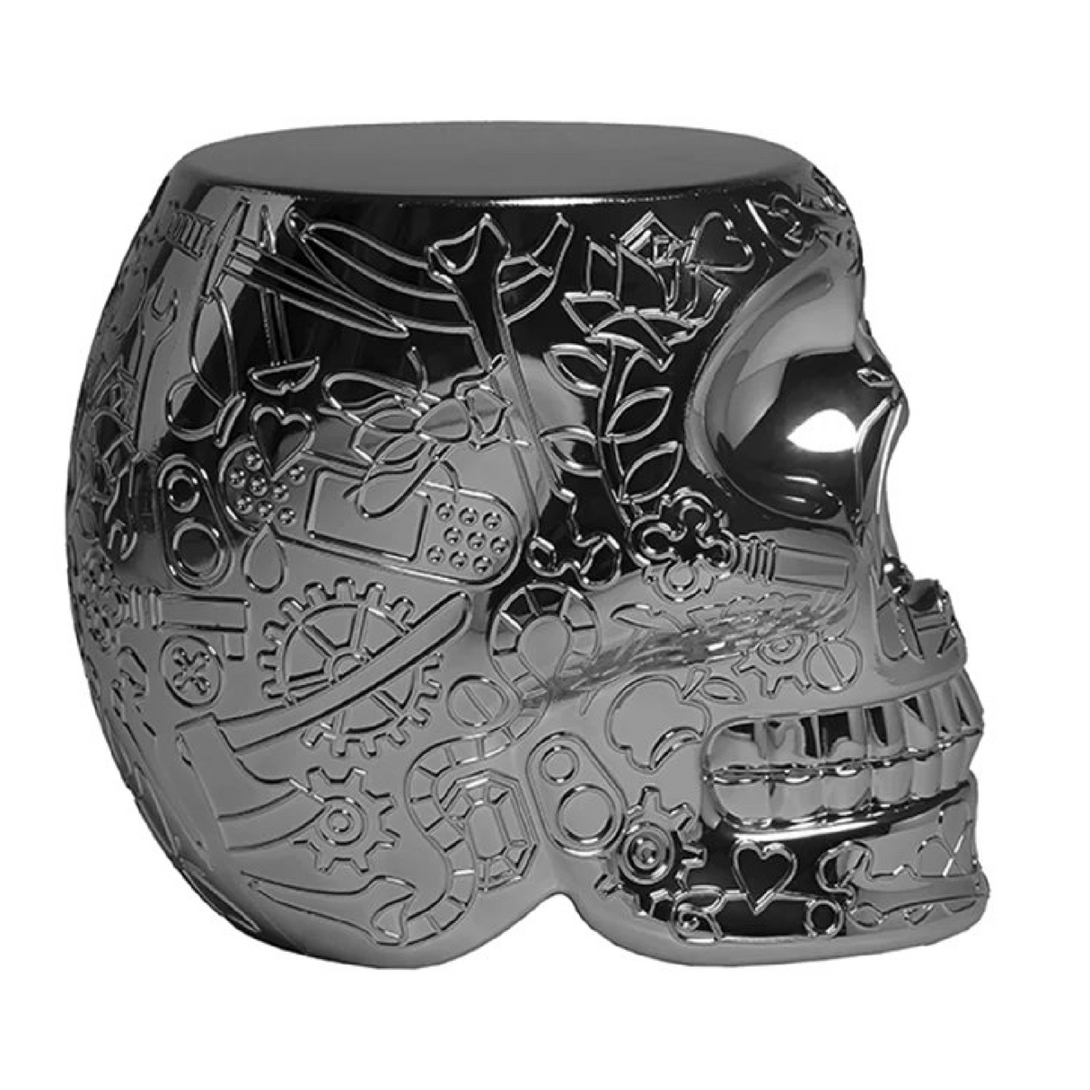   Skull-Shaped Stool Side Table | Oroa.com