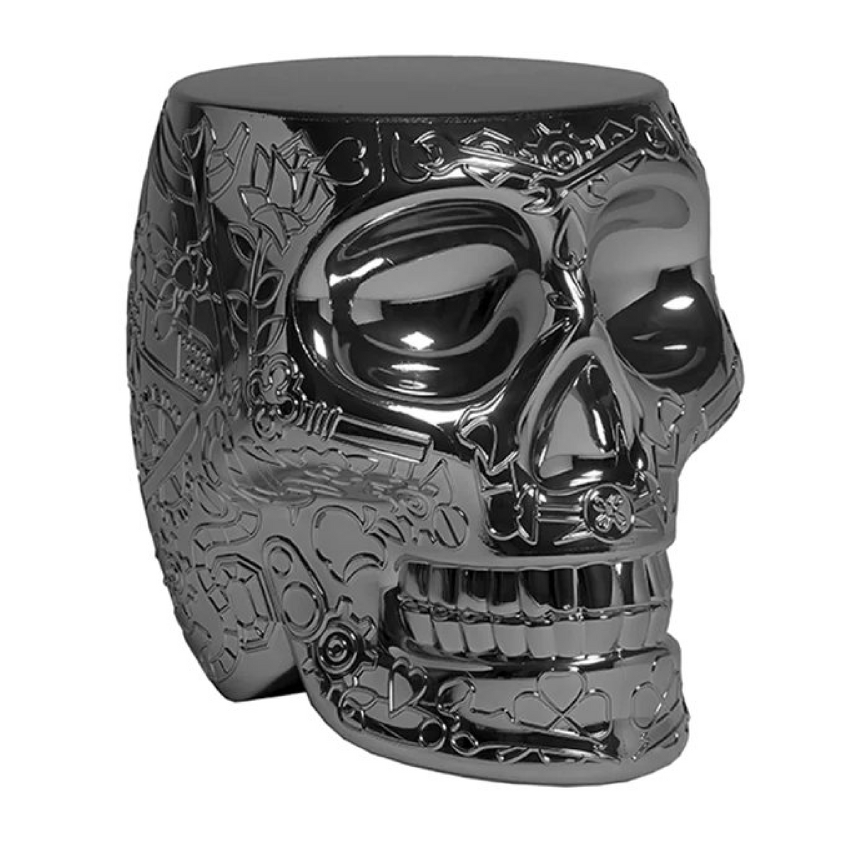   Skull-Shaped Stool Side Table | Oroa.com