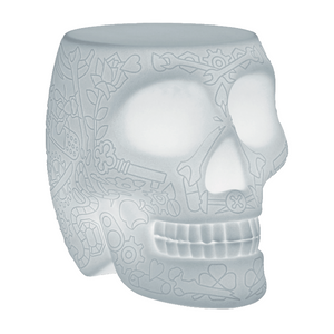   Skull Stool with Rechargeable LED Lamp | Oroa.com