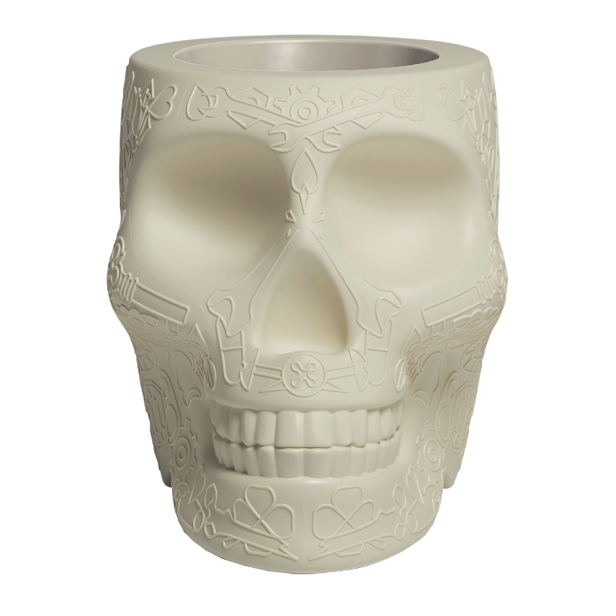   Skull-Shaped Planter Champagne Cooler | Oroa.com