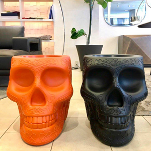  Skull-Shaped Planter Champagne Cooler | Oroa.com