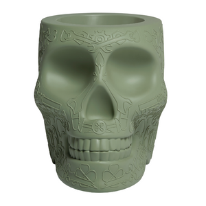   Skull-Shaped Planter Champagne Cooler | Oroa.com