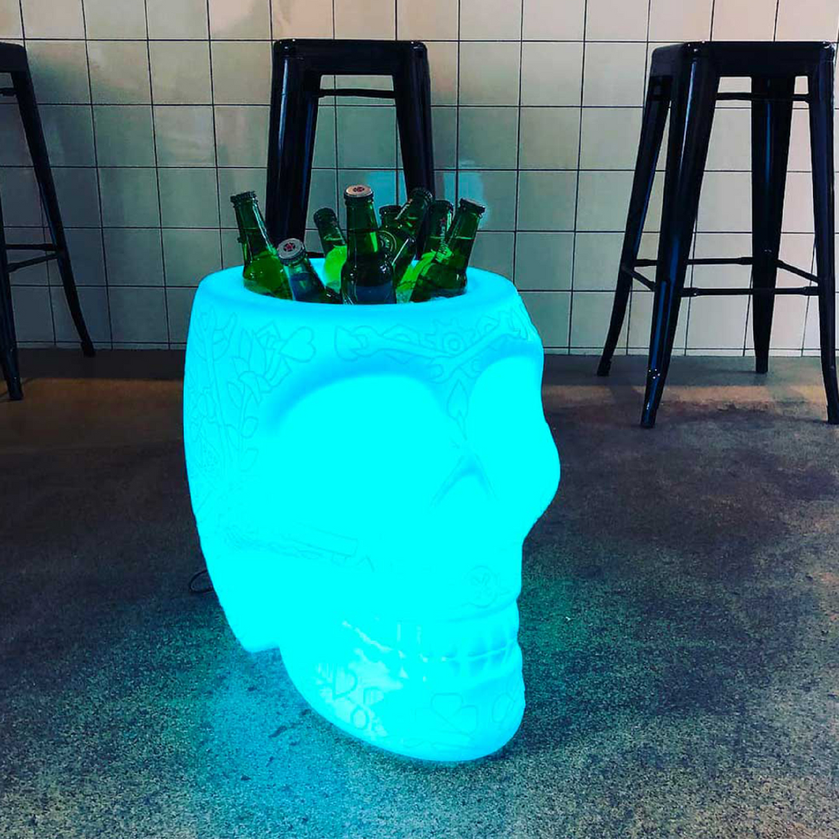   LED Planter & Champagne Cooler Lamp | Oroa.com