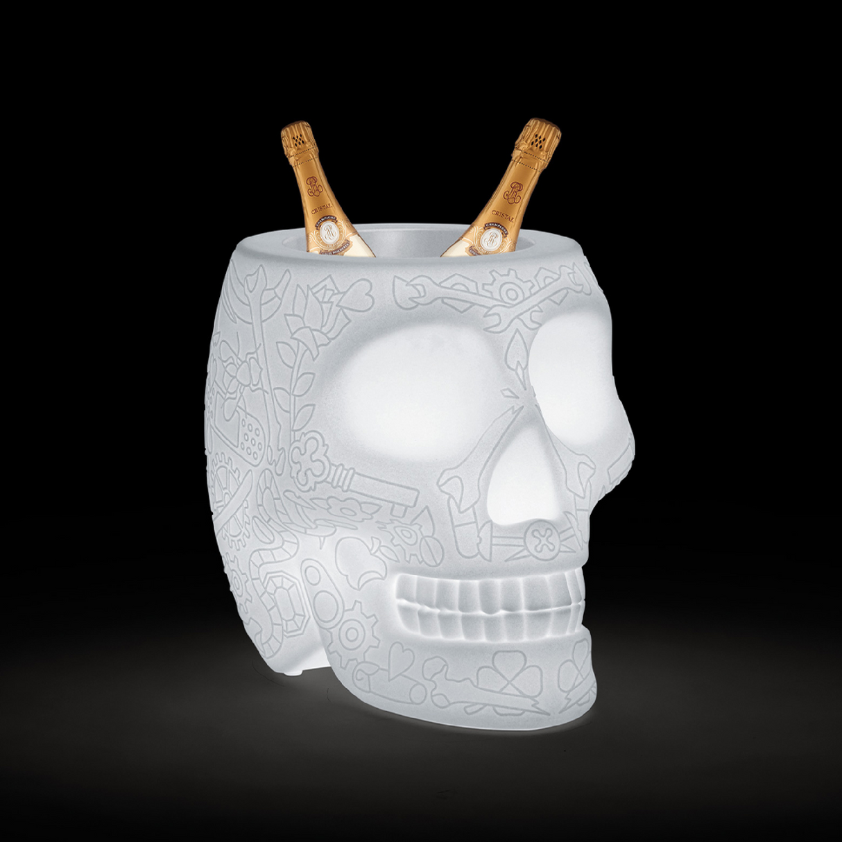   LED Planter & Champagne Cooler Lamp | Oroa.com