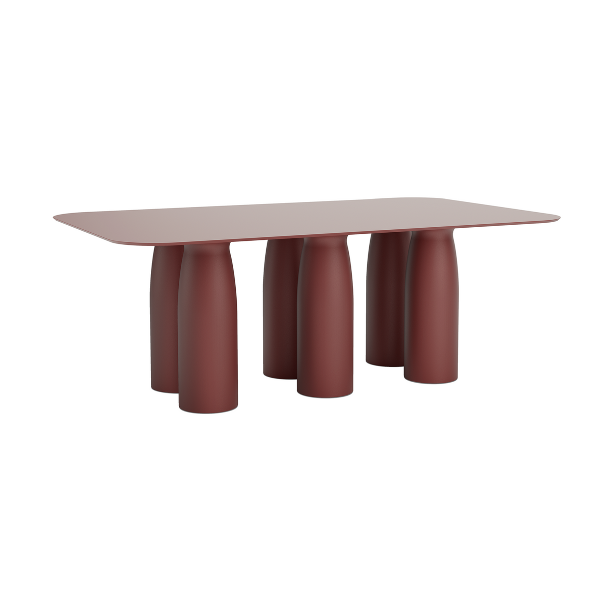   Six-Legged Rectangular Dining Table | Oroa.com