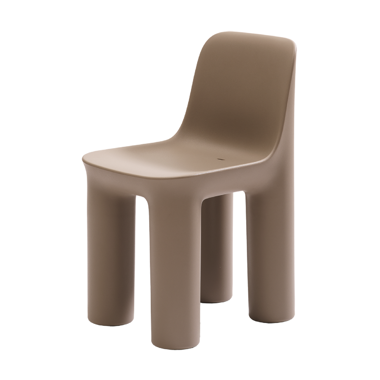   Chunky Cylindrical Legs Dining Chair | Oroa.com