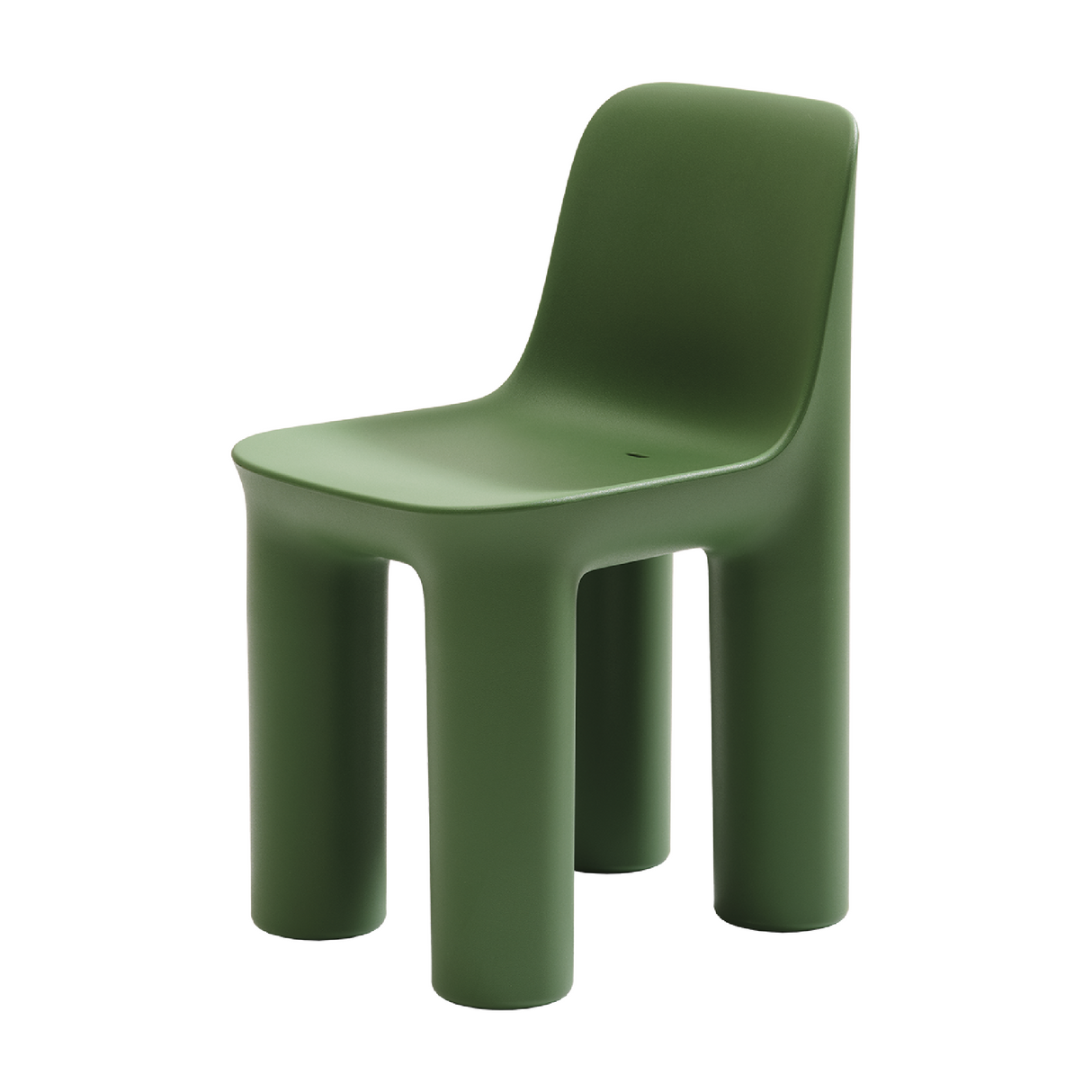   Chunky Cylindrical Legs Dining Chair | Oroa.com