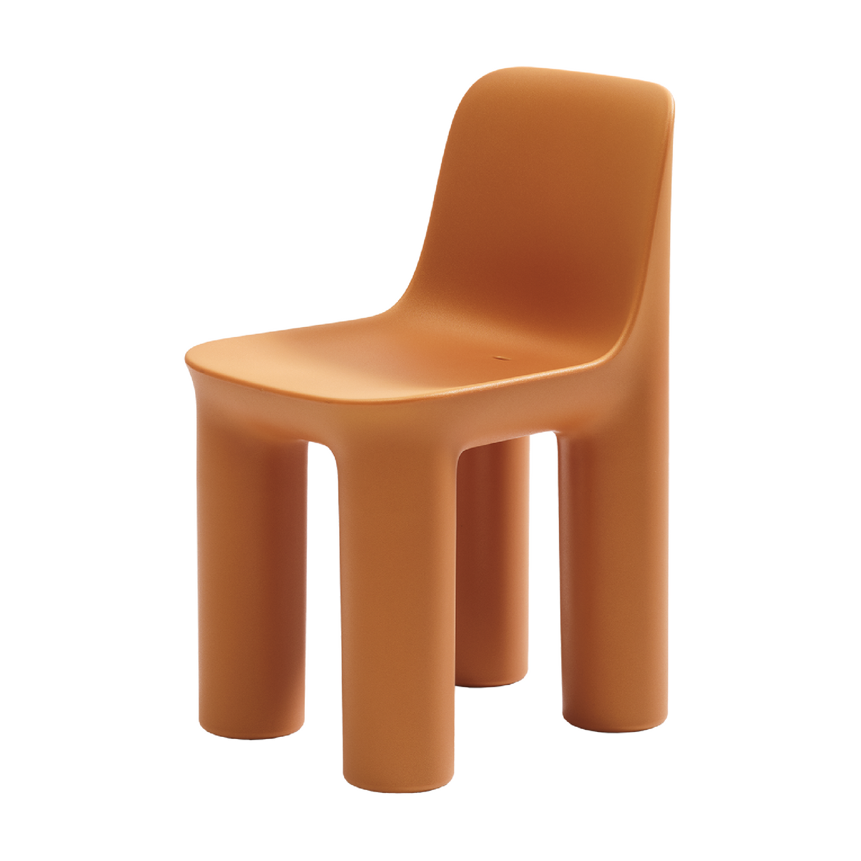   Chunky Cylindrical Legs Dining Chair | Oroa.com