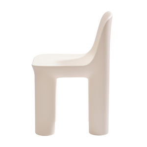   Chunky Cylindrical Legs Dining Chair | Oroa.com