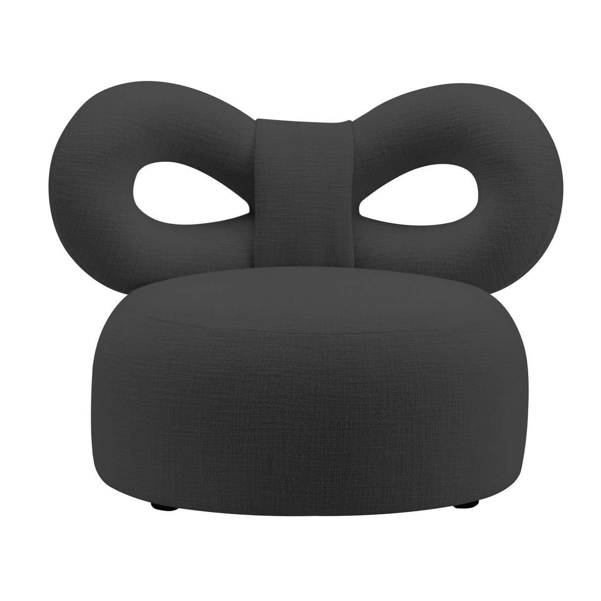   Upholstered Bow Lounge Chair | Oroa.com