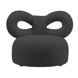   Upholstered Bow Lounge Chair | Oroa.com