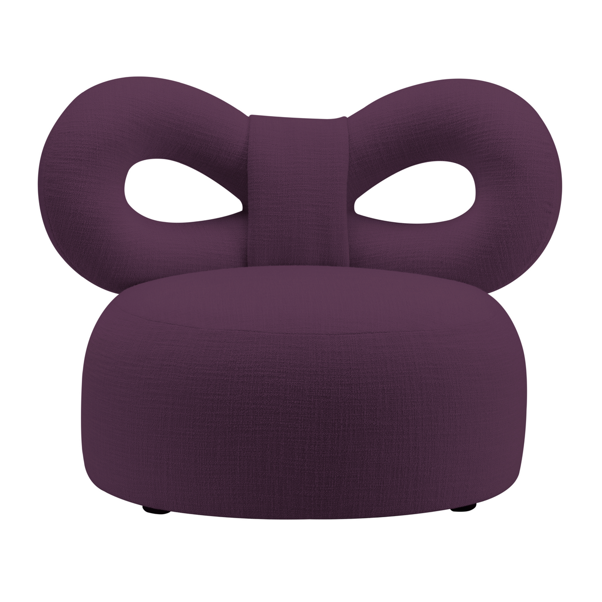   Upholstered Bow Lounge Chair | Oroa.com